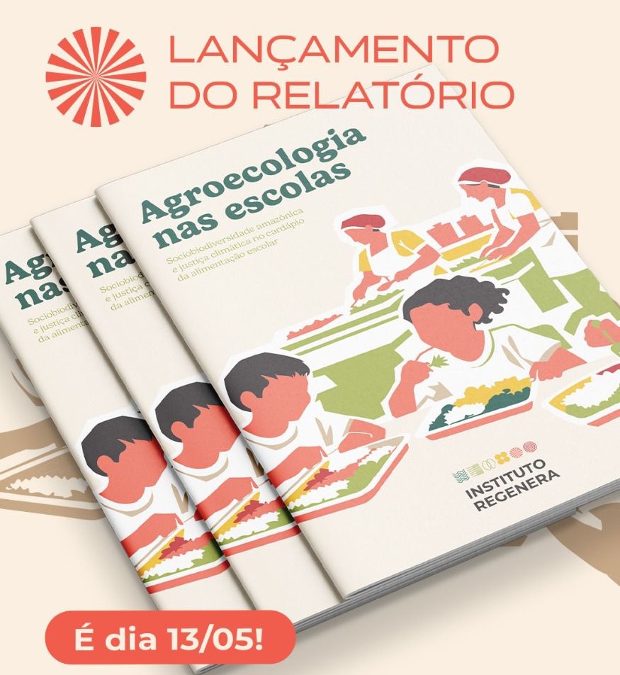 imagem é um cartaz com foto de três exemplares de livro anunciando o lançamento para dia 13 de maio